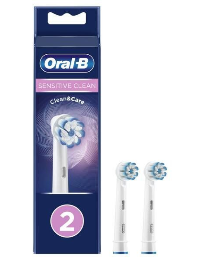 Oral-B Sensitive Clean Насадка для электрической зубной щетки, EB60-2, 2 шт.